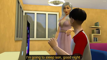 Son goes to his mother's room to fuck her