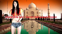 Chinese Spy Girl on a mission at the Taj Mahal